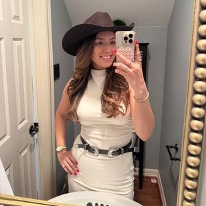 White Reformation Dress